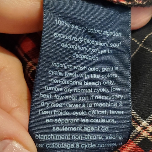 Tommy Hilfiger plaid button down - Picture 6 of 6